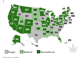 Marijuana Legalization Edges Closer to U.S. Mainstream