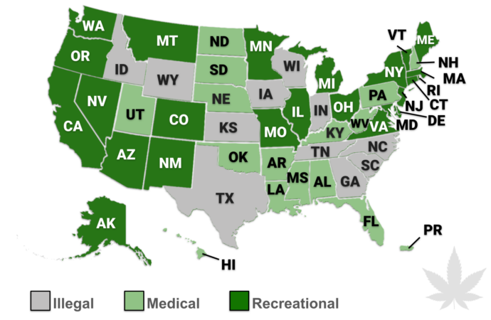 Marijuana Legalization Edges Closer to U.S. Mainstream
